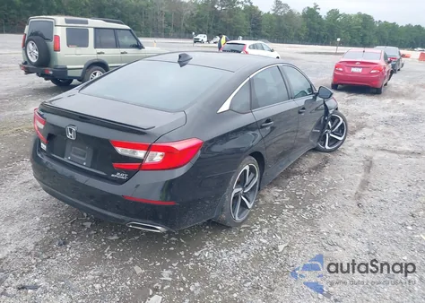 2018 Honda Accord Sport 2.0T from USA, damaged, VIN 1HGCV2F33JA053204